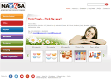Tablet Screenshot of nayasa.com
